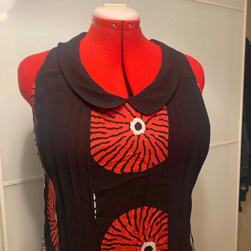 Desigual Dress chiffon size 40 fait petit